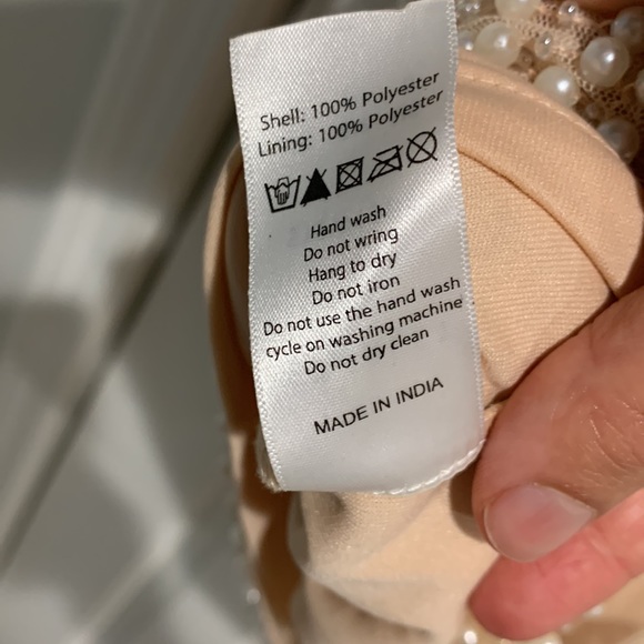 Starlet Beaded Long Sleeve Mini Dress - Picture 6 of 6